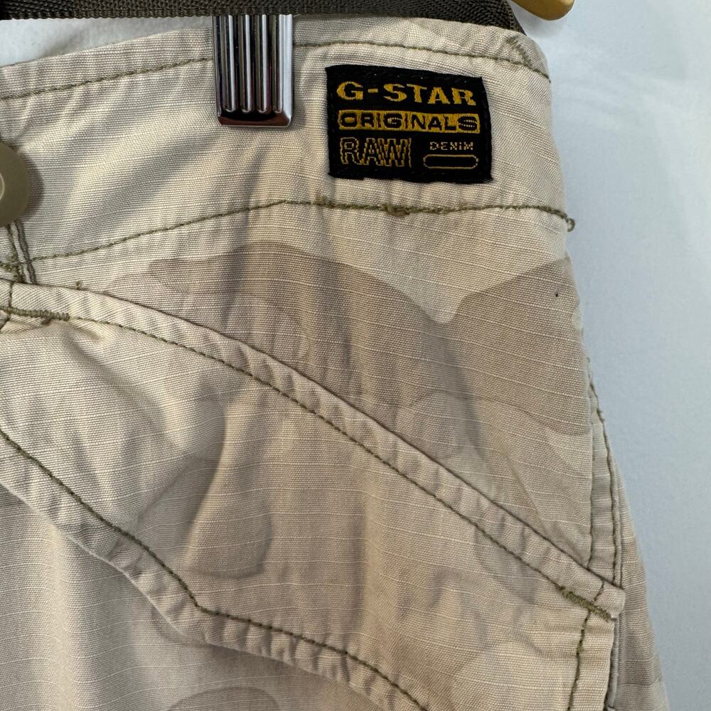G star Sniper Battle Cargo pant Combat Camo Multi Pockets Military Sz 33 - Picture 4 of 16